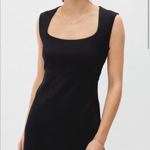90’mini black dress everlane